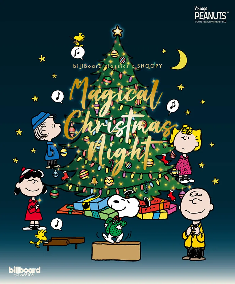 billboard classics×SNOOPY 『Magical Christmas Night』|ticketbook